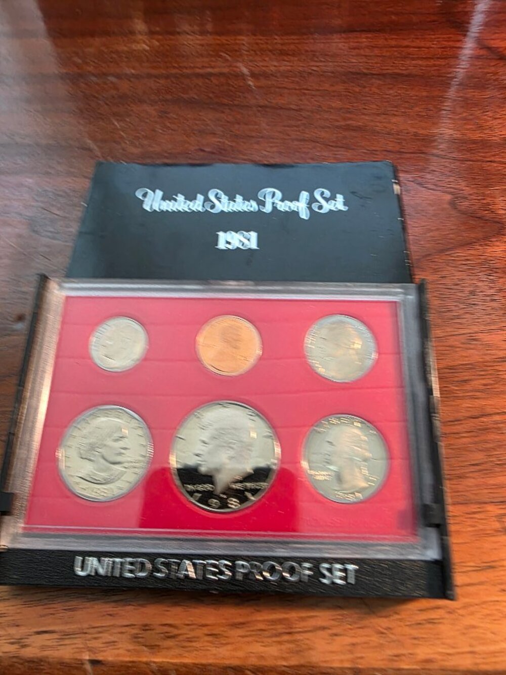 1981 S UNITED STATES PROOF SET OF COINS, NEW